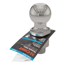 Load image into Gallery viewer, Curt 2in Trailer Ball (1in x 2-1/8in Shank 6000lbs Stainless)