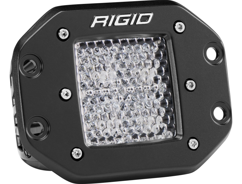 Rigid Industries Dually - Flush Mount - 60 Deg. Lens - Single