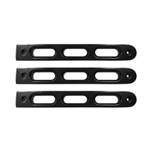 Laden Sie das Bild in den Galerie-Viewer, DV8 Offroad 2007-2018 Jeep JK Black Slot Style Door Handle Inserts - Set Of 3