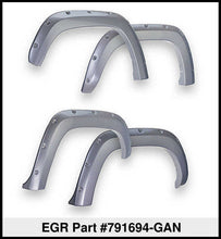 Carica l'immagine nel visualizzatore di Gallery, EGR 2019 Chevy 1500 Color Match Style Fender Flare - Set - Switchblade Silver