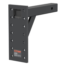 Load image into Gallery viewer, Curt Adjustable Pintle Mount (2in Shank 10000lbs 13in High 12in Long)