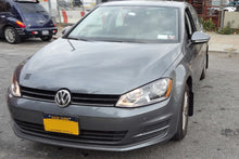 Charger l'image dans la galerie, Rally Armor 2015+ VW Golf/GTI/TSI UR Black Mud Flap w/ Silver Logo