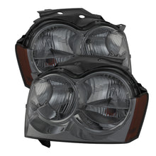 Laden Sie das Bild in den Galerie-Viewer, Xtune Jeep Grand Cherokee 05-07 Crystal Headlights Smoke HD-JH-JGC05-AM-SM
