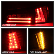 Cargar imagen en el visor de la galería, Spyder Lexus IS250 06-08 LED Tail Lights Black Smoke ALT-YD-LIS06-LED-BSM
