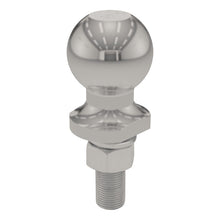Load image into Gallery viewer, Curt 2in Trailer Ball (3/4in x 2-1/8in Shank 3500lbs Stainless Packaged)