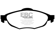 Cargar imagen en el visor de la galería, EBC 01-06 Chrysler Sebring Sedan 2.4 Greenstuff Front Brake Pads