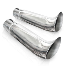 Charger l'image dans la galerie, Stainless Works Elf Ear Exhaust Tips 2 1/2in Body 2 1/2in ID Inlet