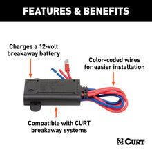 Load image into Gallery viewer, Curt Breakaway Battery Charger