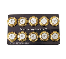 Carica l&#39;immagine nel visualizzatore di Gallery, NRG Fender Washer Kit w/Rivets For Plastic (Titanium) - Set of 10