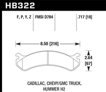Laden Sie das Bild in den Galerie-Viewer, Hawk Chevy / GMC Truck / Hummer Super Duty Street Front Brake Pads