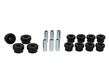 गैलरी व्यूवर में इमेज लोड करें, Whiteline Plus 88-00 Honda Civic / 88-9/95 CRX Rear Control Arm - Lower Inner &amp; Outer Bushing Kit