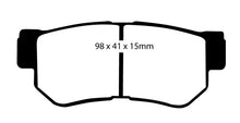 गैलरी व्यूवर में इमेज लोड करें, EBC 08-09 Hyundai Azera 3.3 Ultimax2 Rear Brake Pads