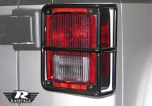 Cargar imagen en el visor de la galería, Rampage 2007-2018 Jeep Wrangler(JK) Taillight Guards - Black