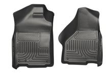 Carica l'immagine nel visualizzatore di Gallery, Husky Liners 03-12 Dodge Ram 1500/2500/3500 Series Regular/Quad Cab WeatherBeater Black Floor Liners