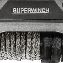Cargar imagen en el visor de la galería, Superwinch 12000 LBS 12 VDC 3/8in x 80ft Synthetic Rope SX 12000SR Winch - Graphite