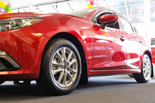 Load image into Gallery viewer, Rally Armor 2014+ Mazda3/Mazdaspeed3 UR Black Mud Flap w/ Red Logo