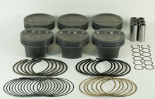 Carica l&#39;immagine nel visualizzatore di Gallery, Mahle MS Piston Set Chevy SB 358ci 4.030in Bore 3.48/3.5 Stroke 5.7 Rod .927 HD Pin -20cc 8.9CR