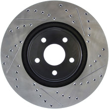 Carica l&#39;immagine nel visualizzatore di Gallery, StopTech 14+ Ford Focus ST w/ 335mm Brakes Front Left Slotted &amp; Drilled Rotor