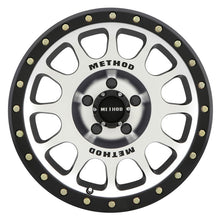 Load image into Gallery viewer, Method MR305 NV 18x9 0mm Offset 5x150 116.5mm CB Machined/Black Street Loc Wheel