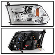 Carica l&#39;immagine nel visualizzatore di Gallery, Spyder 09-16 Dodge Ram 1500 Ver 2 Proj Headlight - Light Bar Turn Signal - Chro - PRO-YD-DR09V2-SB-C