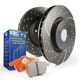 EBC S8 Kits Orangestuff Pads & GD Rotors - 2to4wheels