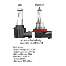 Carica l&#39;immagine nel visualizzatore di Gallery, Oracle H1 - VSeries LED Headlight Bulb Conversion Kit - 6000K