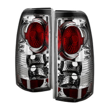 Laden Sie das Bild in den Galerie-Viewer, Spyder Chevy Silverado 1500/2500 99-02 (Not Stepside) Euro Style Tail Lights Chrm ALT-YD-CS99-C