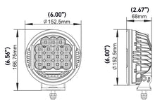 गैलरी व्यूवर में इमेज लोड करें, Hella 500 LED Driving Lamp - Single