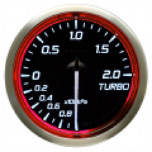 Carica l&#39;immagine nel visualizzatore di Gallery, DEFI Racer Turbo Gauge N2 52mm 200KPA - Red