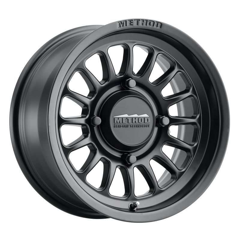 Method MR411 14x7 4+3/+13mm Offset 4x136 106.25mm CB Matte Black Wheel
