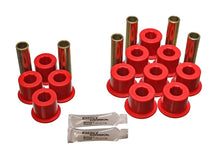 Carica l&#39;immagine nel visualizzatore di Gallery, Energy Suspension Rear Spring Bushing Set - Red