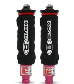 BLOX Racing Neoprene Coilover Covers - Black (Pair) - 2to4wheels