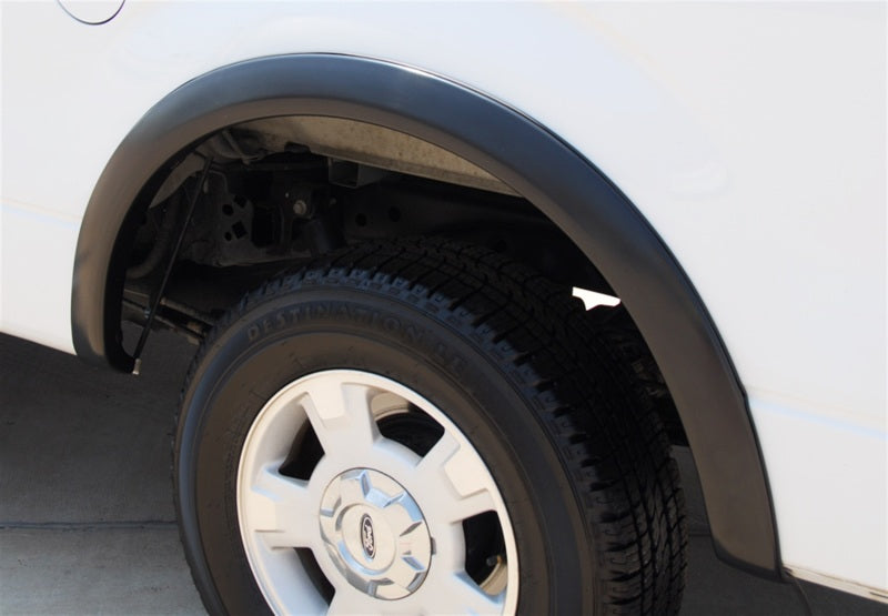 Lund 09-14 Ford F-150 (Ex Raptor) SX-Sport Style Textured Elite Series Fender Flares - Black (2 Pc.)