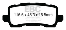 गैलरी व्यूवर में इमेज लोड करें, EBC 13+ Acura RLX 3.5 Redstuff Rear Brake Pads