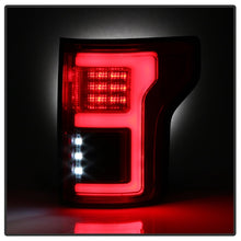Carica l&#39;immagine nel visualizzatore di Gallery, Spyder 15-18 Ford F-150 LED Tail Lights (w/Blind Spot) - Red Clear (ALT-YD-FF15015BS-LBLED-RC)