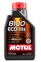 Load image into Gallery viewer, Motul 1L Synthetic Engine Oil 8100 5W30 ECO-LITE image 1