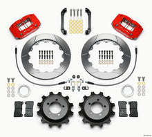 गैलरी व्यूवर में इमेज लोड करें, Wilwood Dynapro Radial Rear Kit 12.88in Red 2006-2007 Subaru WRX w/Lines