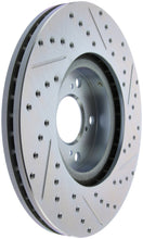 Carica l&#39;immagine nel visualizzatore di Gallery, StopTech Select Sport 2007-2013 Acura MDX Drilled and Slotted Front Right Brake Rotor