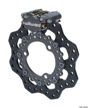 Carica l&#39;immagine nel visualizzatore di Gallery, Wilwood Dynapro Single Front Kit 11.75in Dirt Modified 11.75in Scalloped Steel Rotor