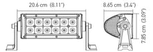 गैलरी व्यूवर में इमेज लोड करें, Hella Value Fit 8in Light - 36W Dual Row White Housing Flood Beam - LED