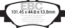 Laden Sie das Bild in den Galerie-Viewer, EBC 14+ Mazda 3 2.0 (Japan Build) Yellowstuff Rear Brake Pads