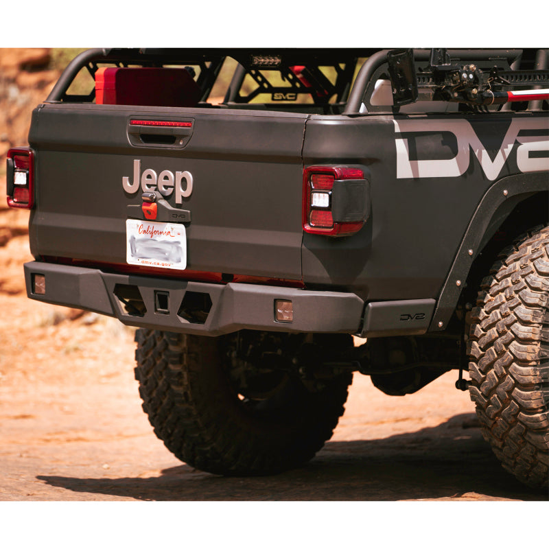 DV8 Offroad 20-22 Jeep Gladiator High Clearance Rear Bumper
