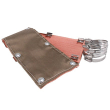 Charger l&#39;image dans la galerie, DEI Pipe Shield 6in w x 3ft - w/ Stainless Steel Clamps - Titanium