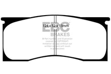 Carica l&#39;immagine nel visualizzatore di Gallery, EBC 65-69 Dodge Dart 2.8 Yellowstuff Front Brake Pads