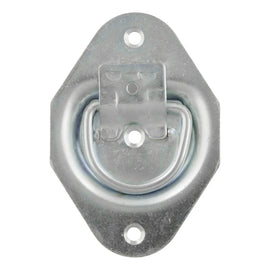 Curt 1-3/8in x 1-7/8in Recessed Tie-Down Ring (1200lbs Clear Zinc)