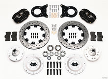 गैलरी व्यूवर में इमेज लोड करें, Wilwood Forged Dynalite Front Kit 12.19in Drilled 1965-1969 Mustang Disc &amp; Drum Spindle