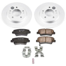 Carica l&#39;immagine nel visualizzatore di Gallery, Power Stop 17-19 Hyundai Elantra Rear Z17 Evolution Geomet Coated Brake Kit
