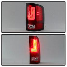 Charger l&#39;image dans la galerie, Spyder GMC Sierra 2016-2017 Light Bar LED Tail Lights - Red Clear ALT-YD-GS16-LED-RC