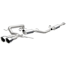 Carica l&#39;immagine nel visualizzatore di Gallery, MagnaFlow 13 Ford Focus 2.0L Turbocharged ST Dual Center Rear Exit Stainless Cat Back Perf Exhaust