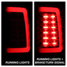 Carica l&#39;immagine nel visualizzatore di Gallery, Spyder Dodge Ram 2013-2014 Light Bar LED Tail Lights - Black ALT-YD-DRAM13V2-LED-BK